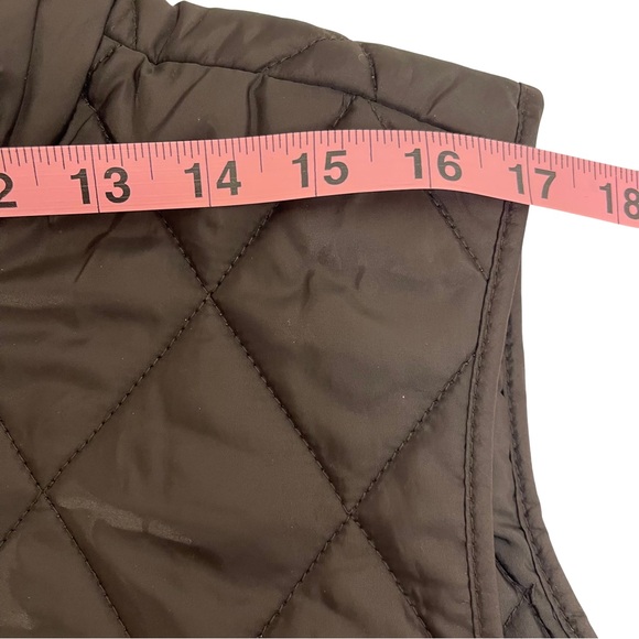 Talbots Petites Womens Black Puffer Vest Zip front Pockets Sz 3XL. - Picture 5 of 12